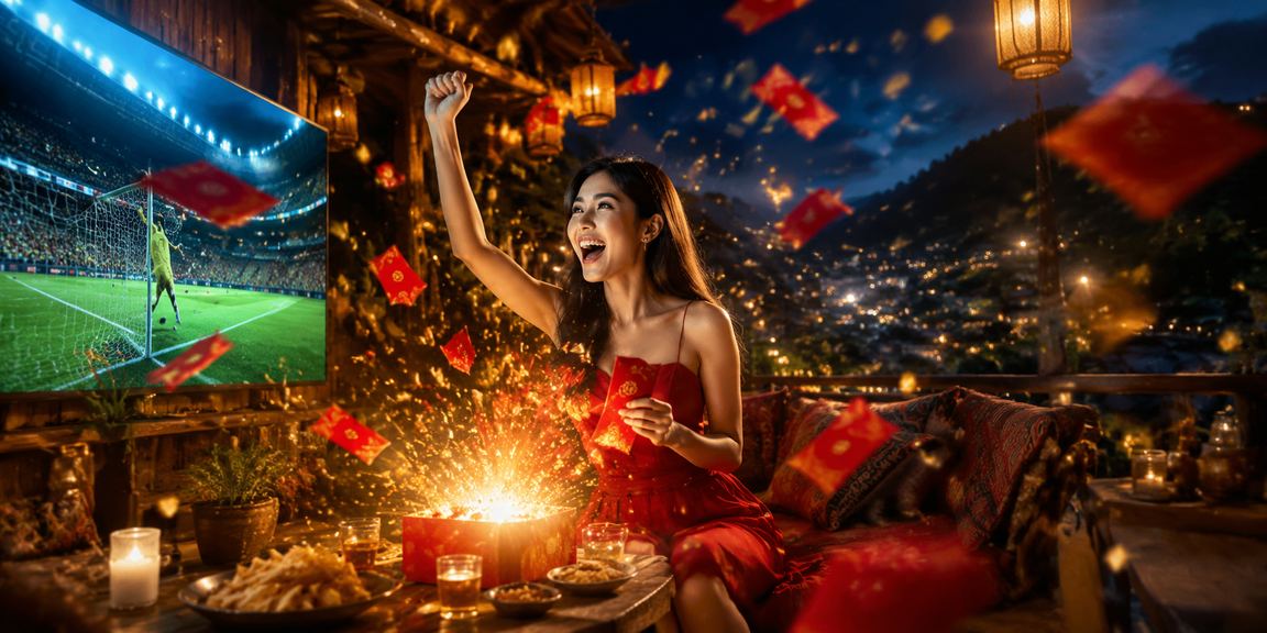 Người dùng Sapa nhận phong bì đỏ sau khi rút thưởng thành công từ z60 trong lễ hội